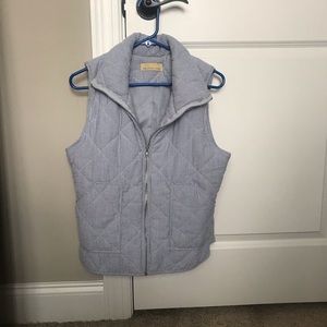 Seersucker vest